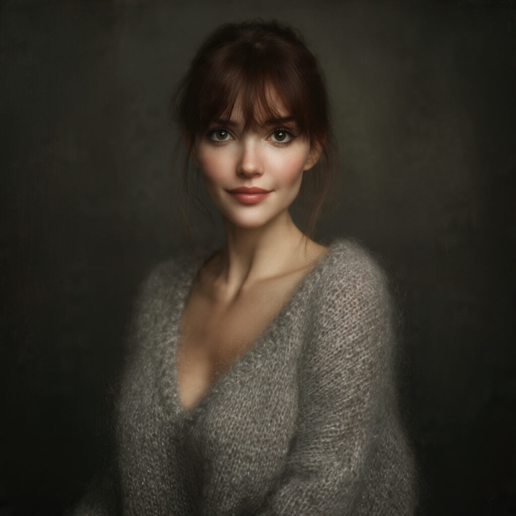 Shag Haircut with Wispy Bangs