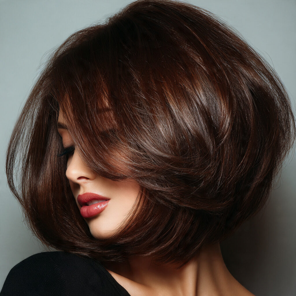 Textured Angled Bob Ideas for Fine Hair