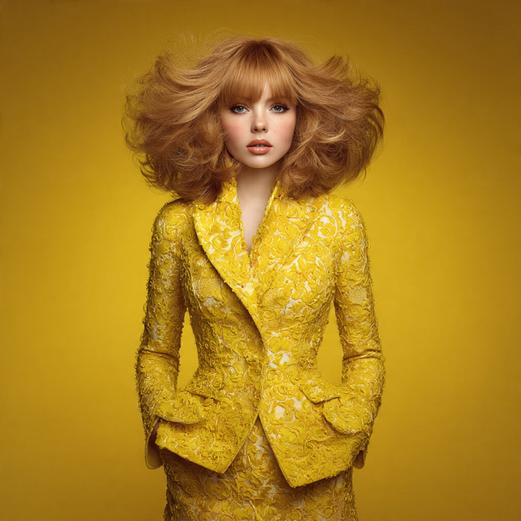 Voluminous Bob Cut Hairstyles with Long Bangs Ideas