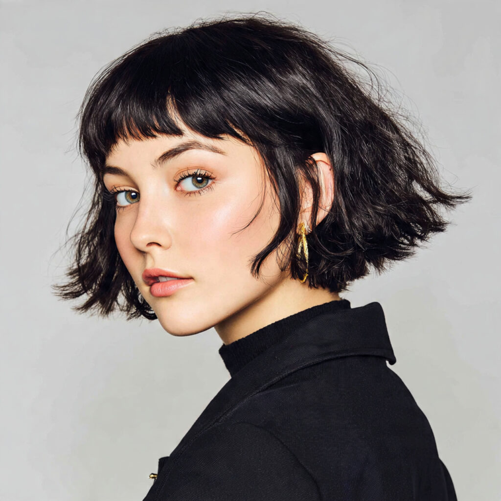 Choppy A-Line Bob Idea