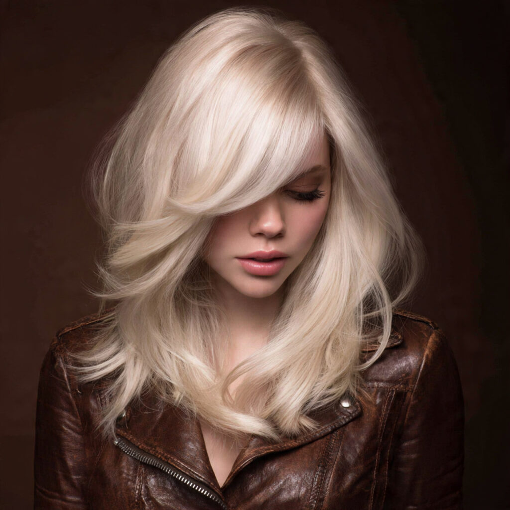 Blonde Hair Color Ideas with Creamy Blonde Finish