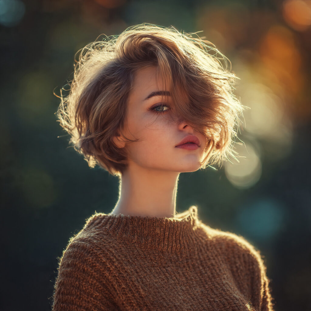 Grown-Out Pixie Look