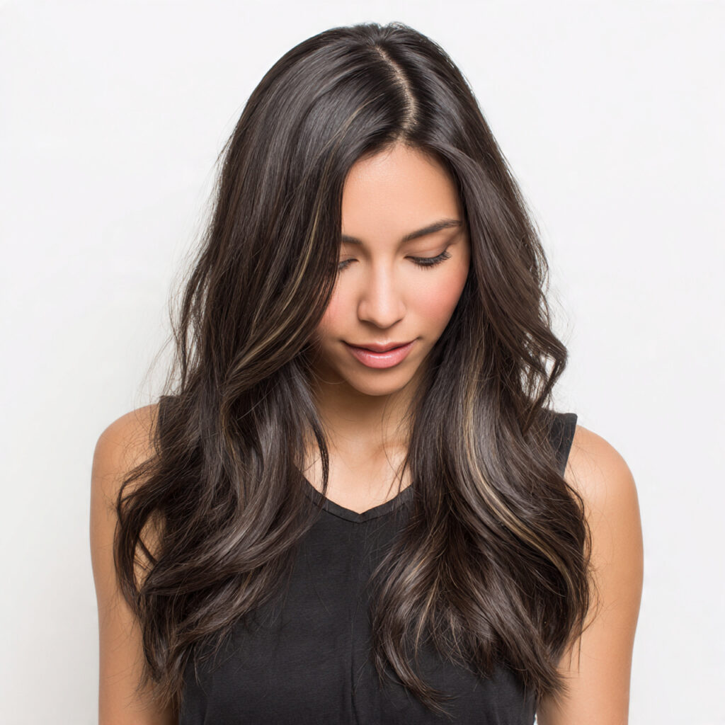 39 Trendy Balayage Hairstyles for Medium Length Hair Ideas 16 Mocha Balayage for Medium-Length Hair Ideas