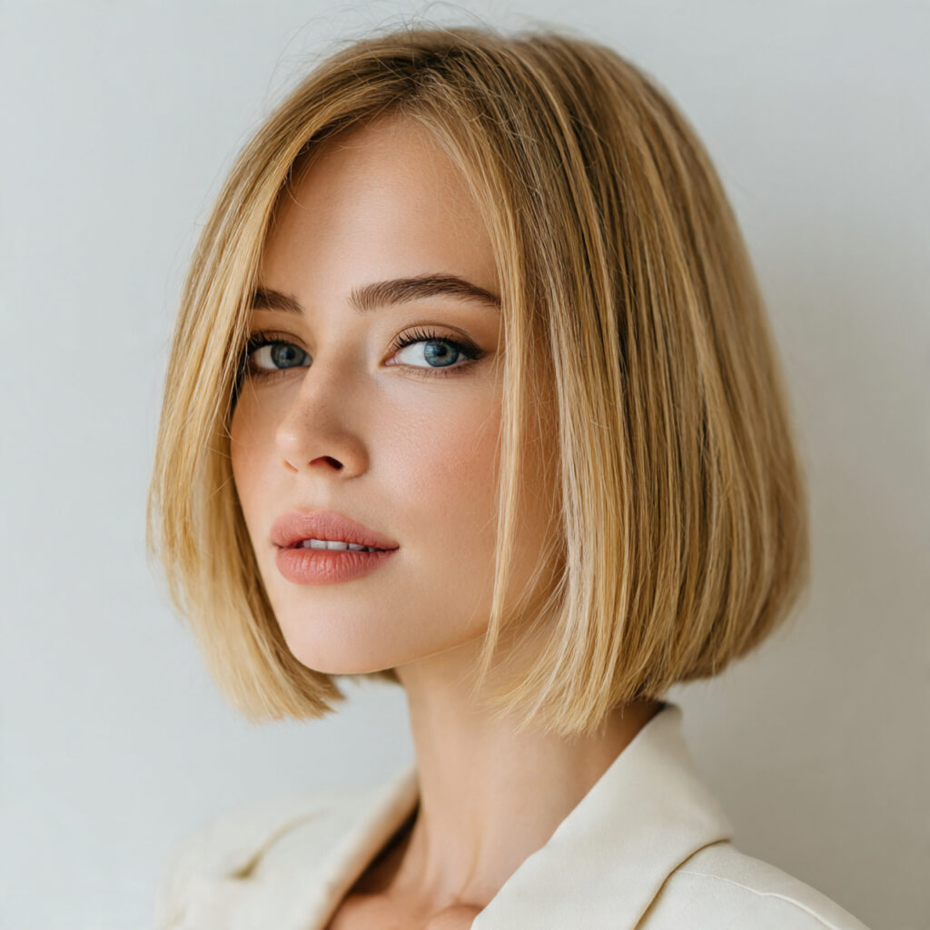 Sleek Straight A-Line Bob Idea