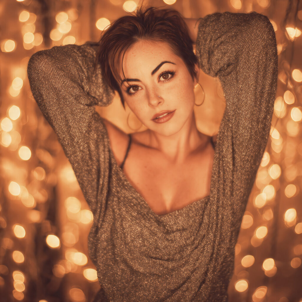 Pixie with Slicked-Back Top