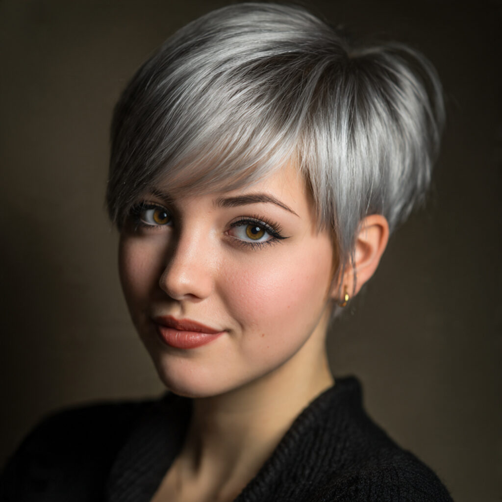 45 Silver Hair Color Guide: Trends, Maintenance, and Styling 6 Silver Hair Color for Short Hairstyles