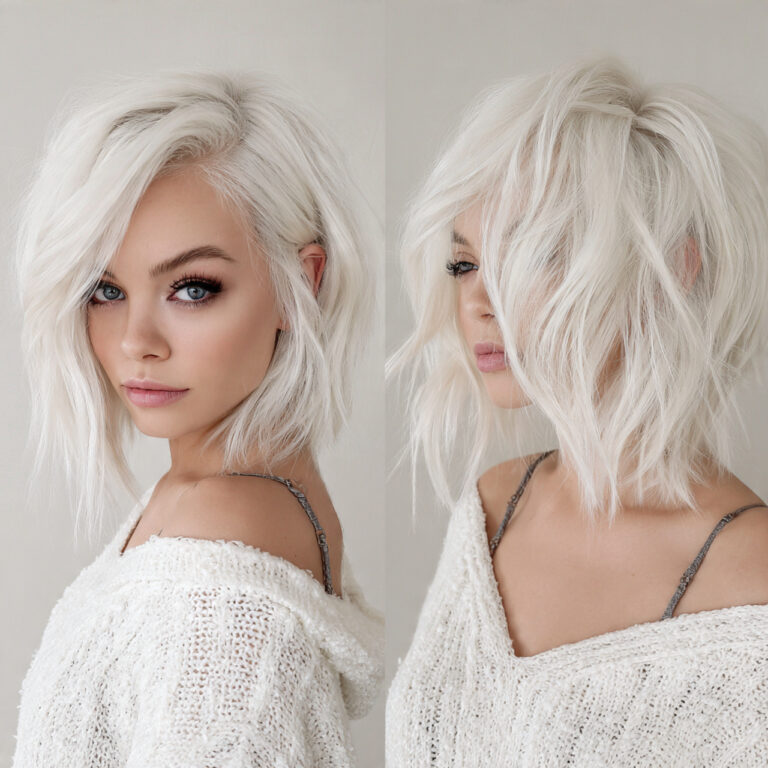 Angled Bob Hairstyle