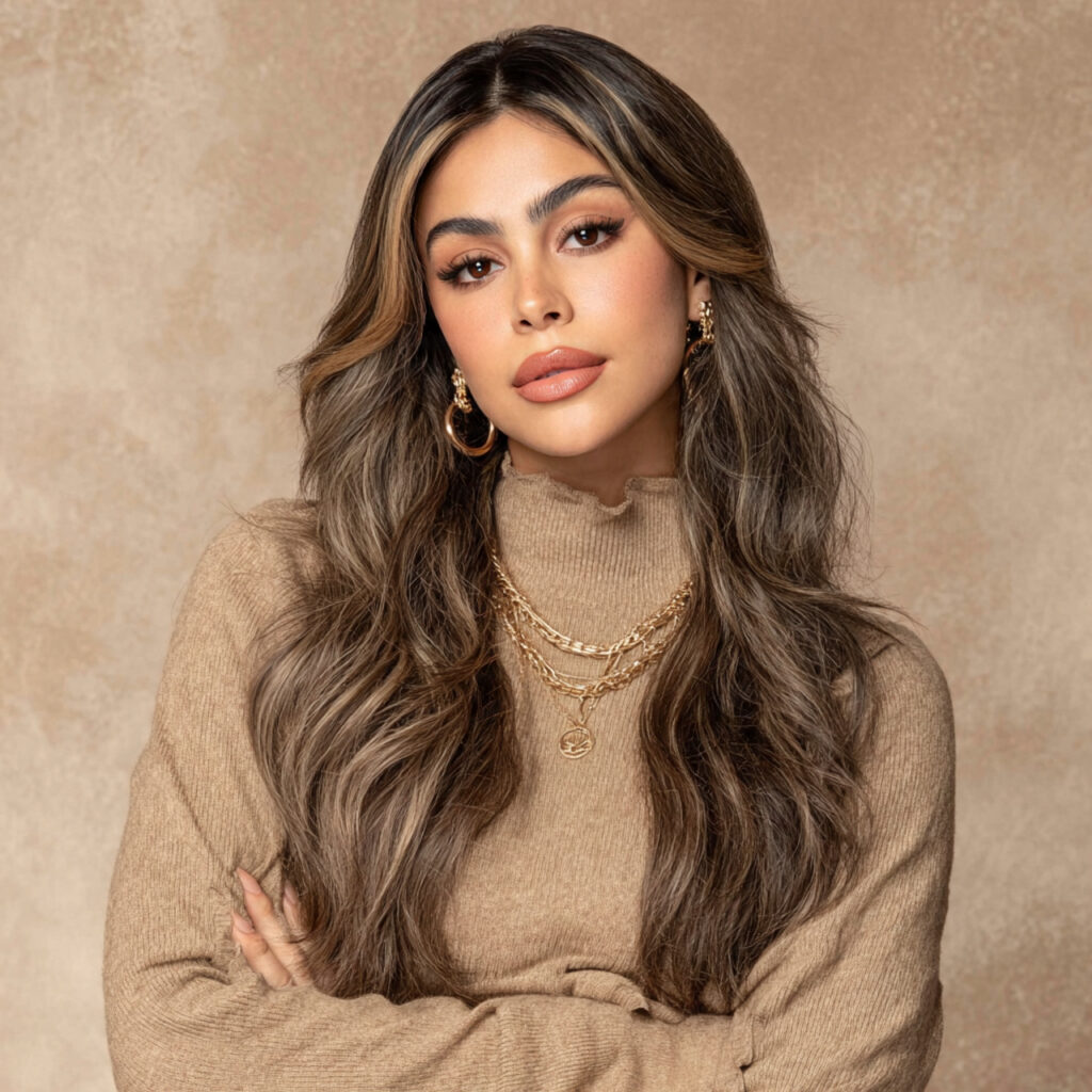 Ash Blonde Hair with Dark Walnut Lowlights Ideas