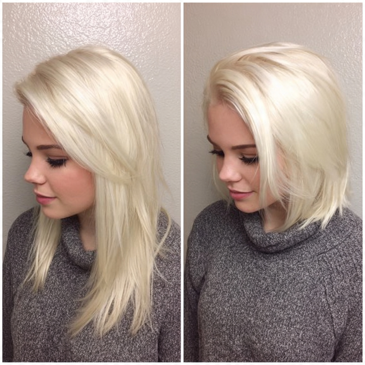 Asymmetrical Bob Hairstyles for Women Over 40