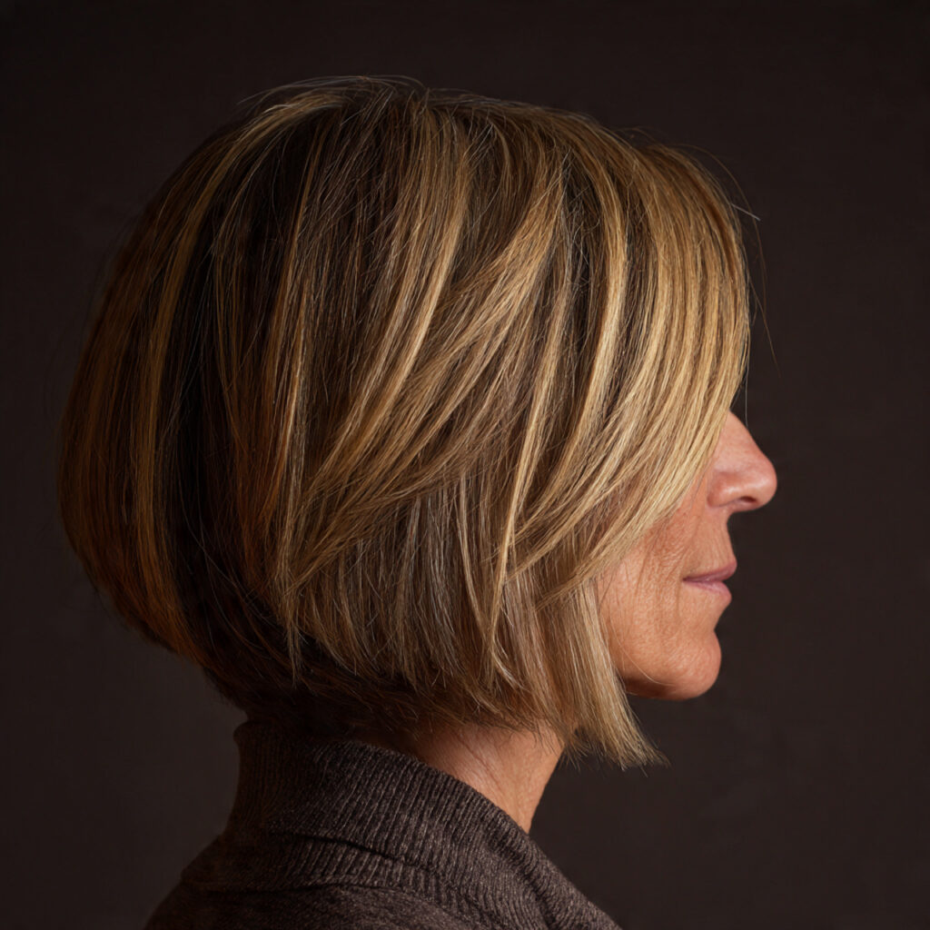Balanced Textured Bob with Soft Definition Idea