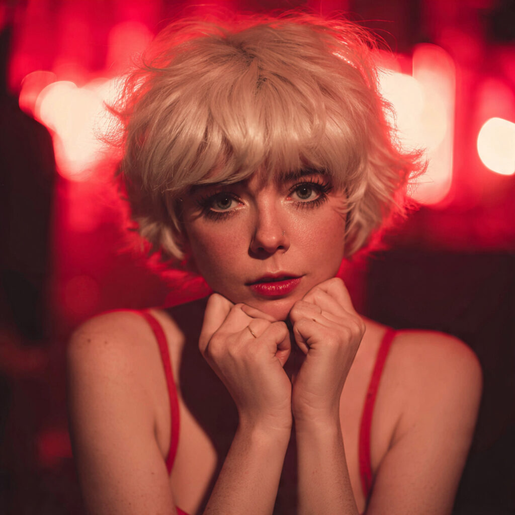 Blonde Hair Color Ideas with Bright Blonde Statement