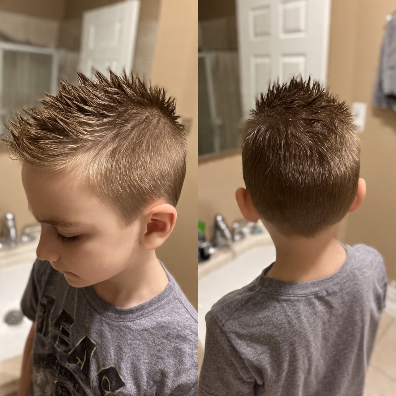 Boys Haircut for School