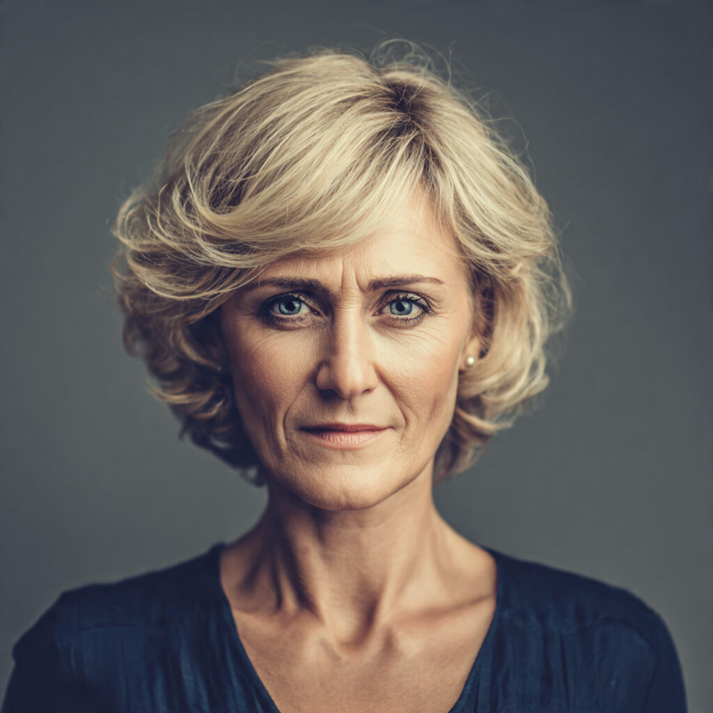 Casual Textured Bob with Relaxed Shape Idea