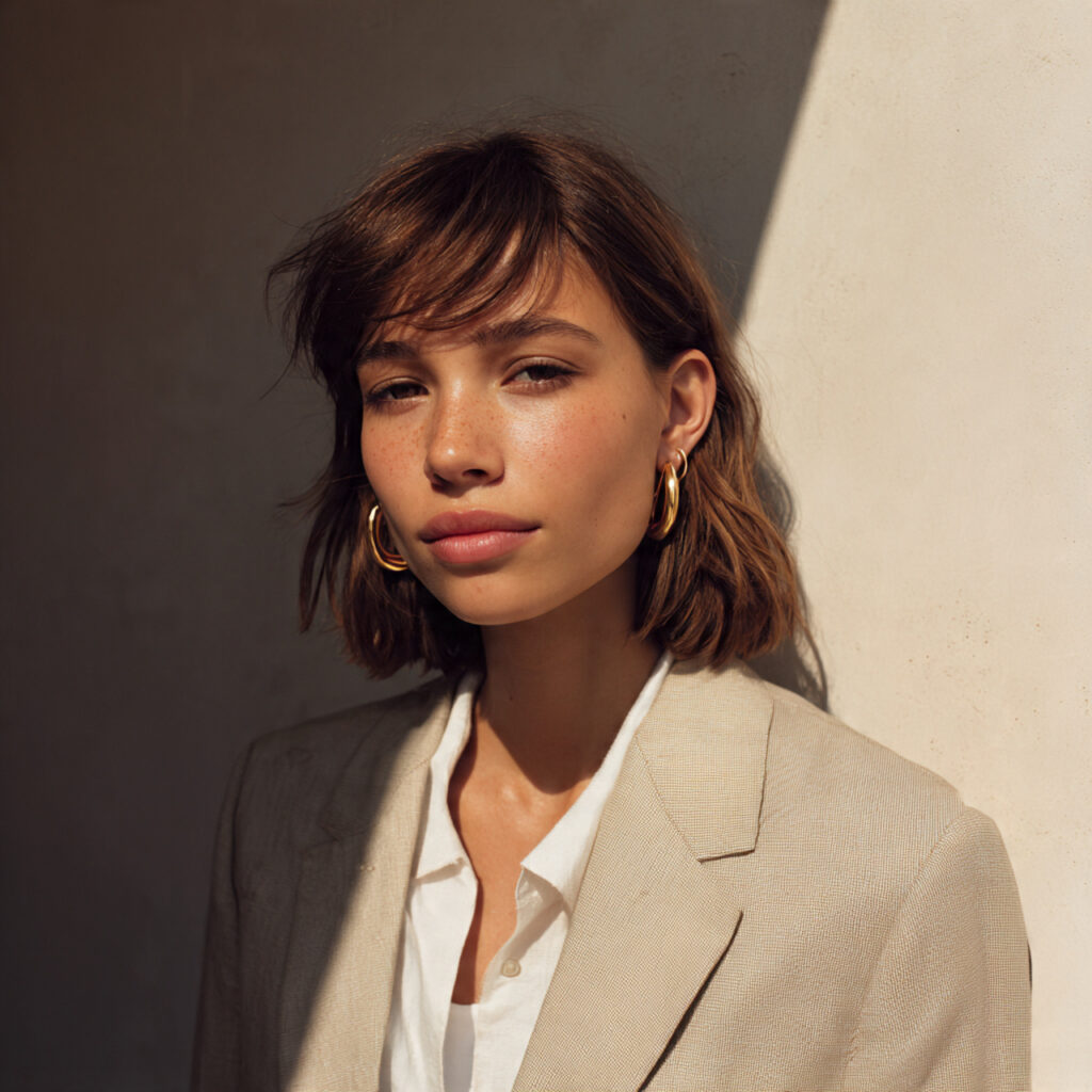 Blunt Bob Hairstyle Ideas Inspired by Parisian Style