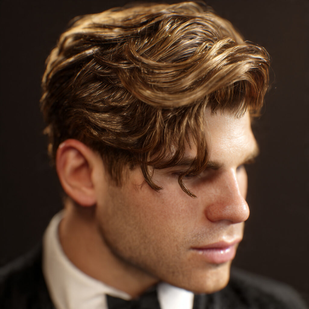 Drop Fade with Classic Gentleman Look Ideas