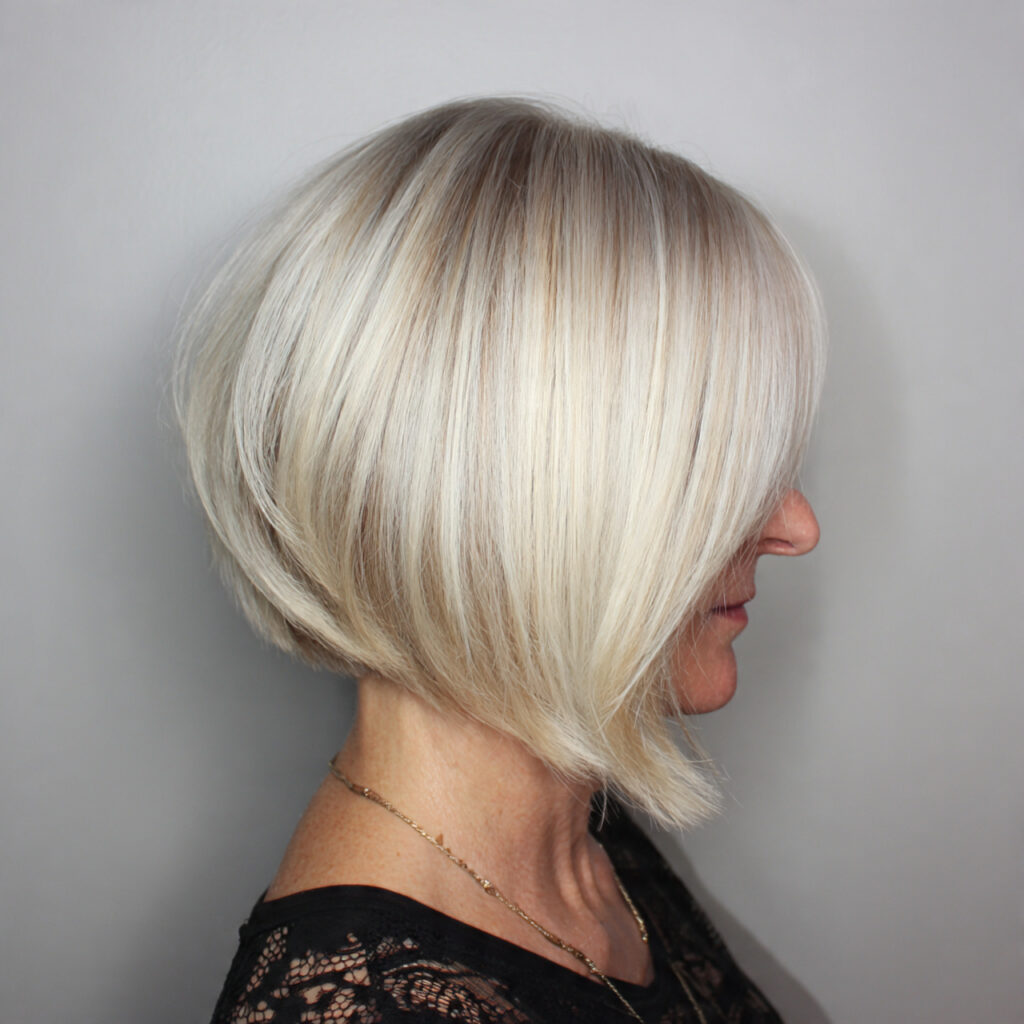 Classic Textured Bob with Subtle Dimension Idea