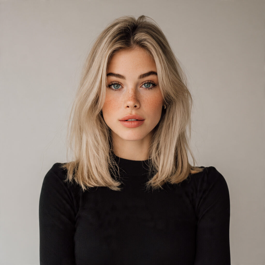 Cool Blonde Hair with Cappuccino Lowlights Ideas