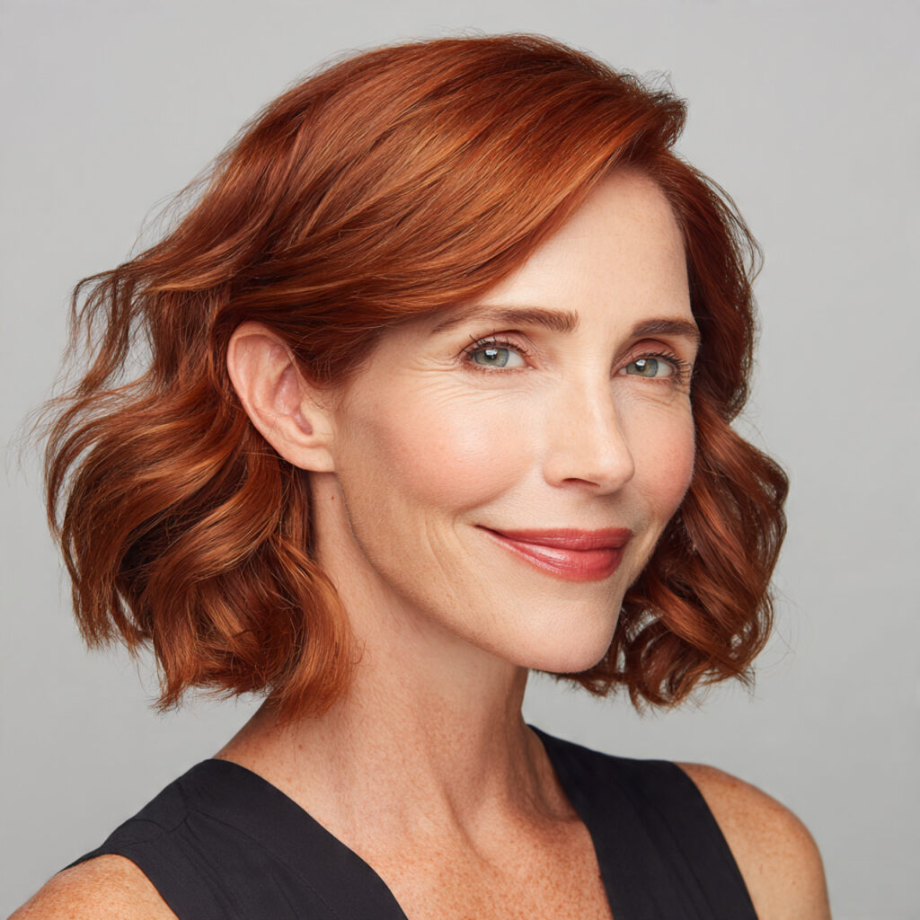 crisp beauty portrait of a woman over