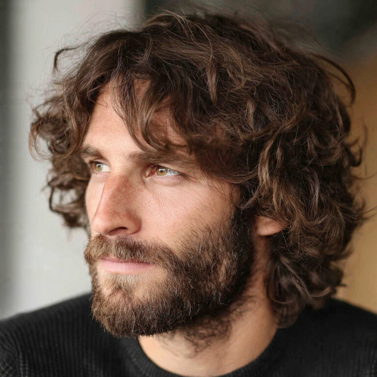Curly Hairstyles and Haircuts for Men