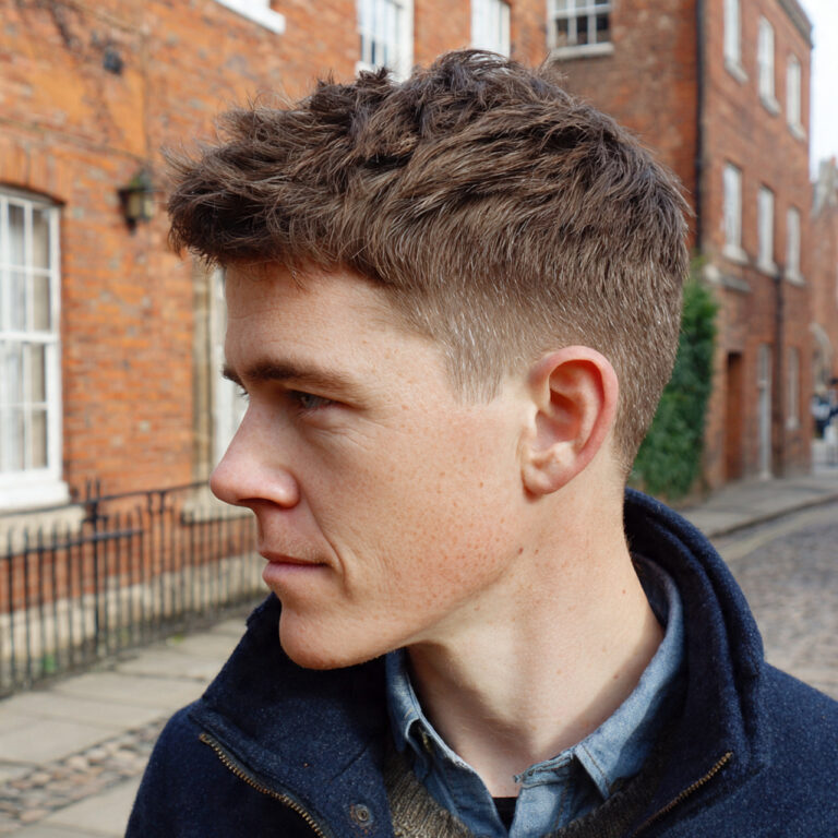 Drop Fade Haircut for Men