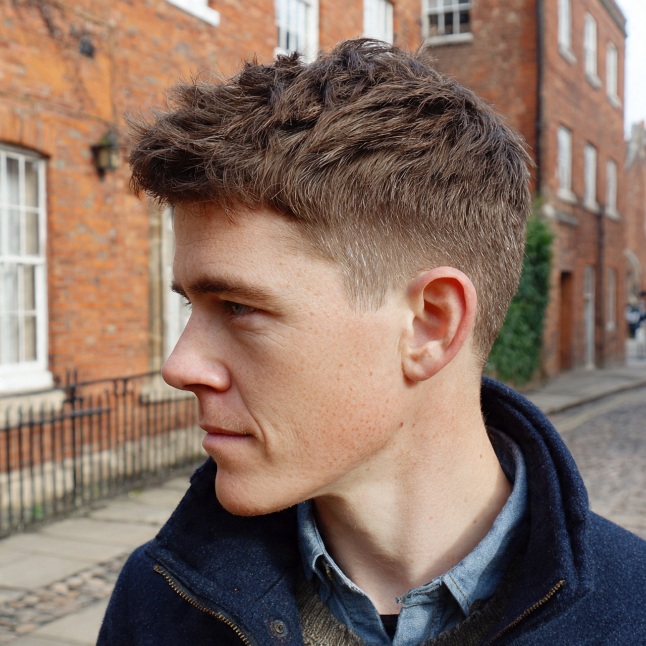 Drop Fade Haircut for Men