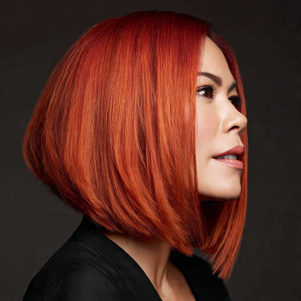 Fashion-Forward Asymmetrical Bob Hairstyle Ideas