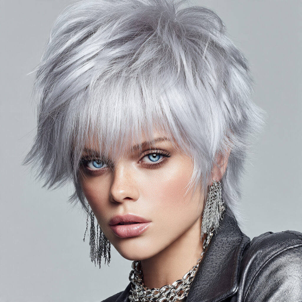 40 Modern Shaggy Pixie Cut Ideas for Low Maintenance Short Hair 10 Razor Soft Finish