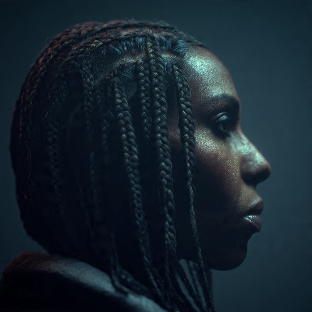 Box Braids with Side Part Ideas