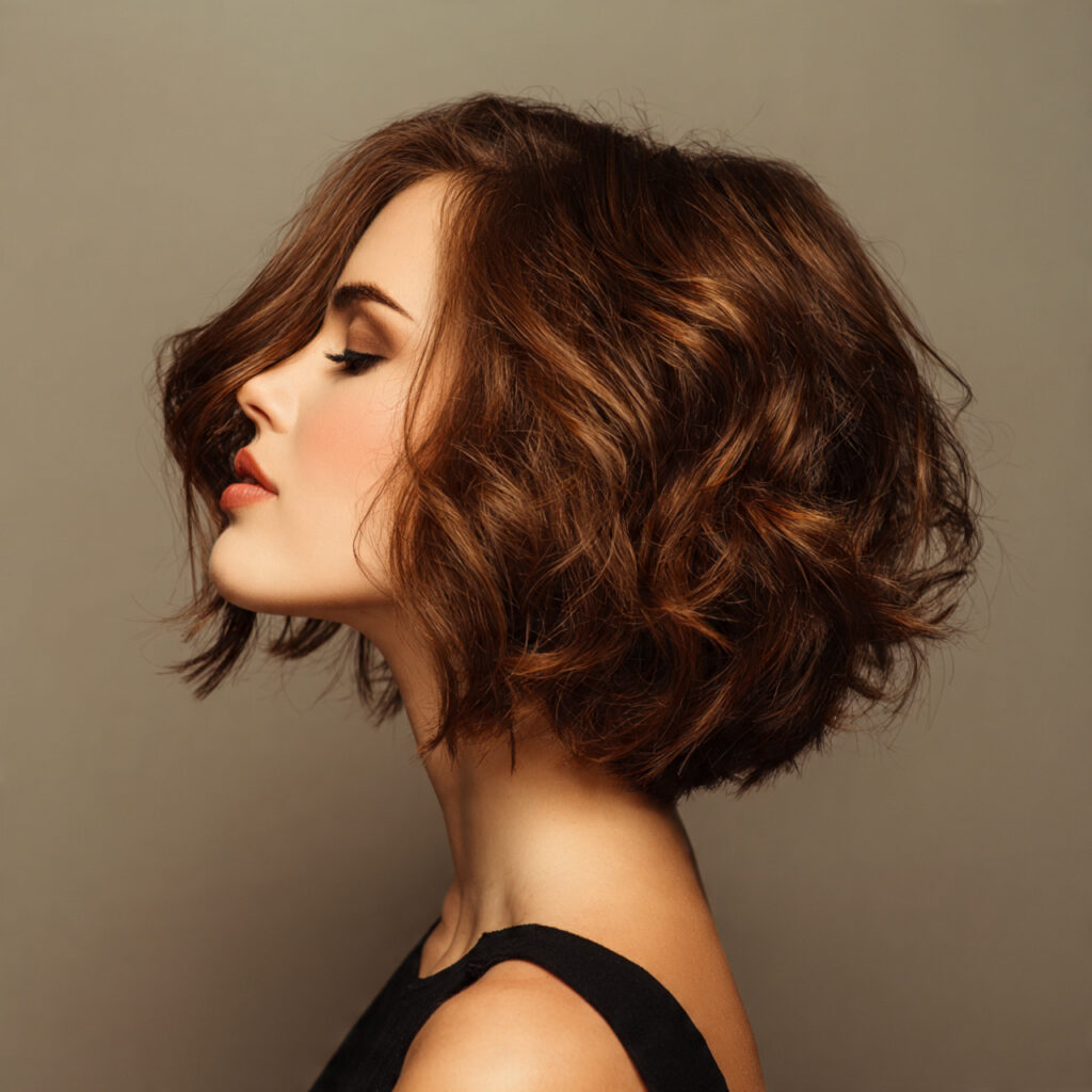 Classic-Inspired Asymmetrical Bob Hairstyles Ideas