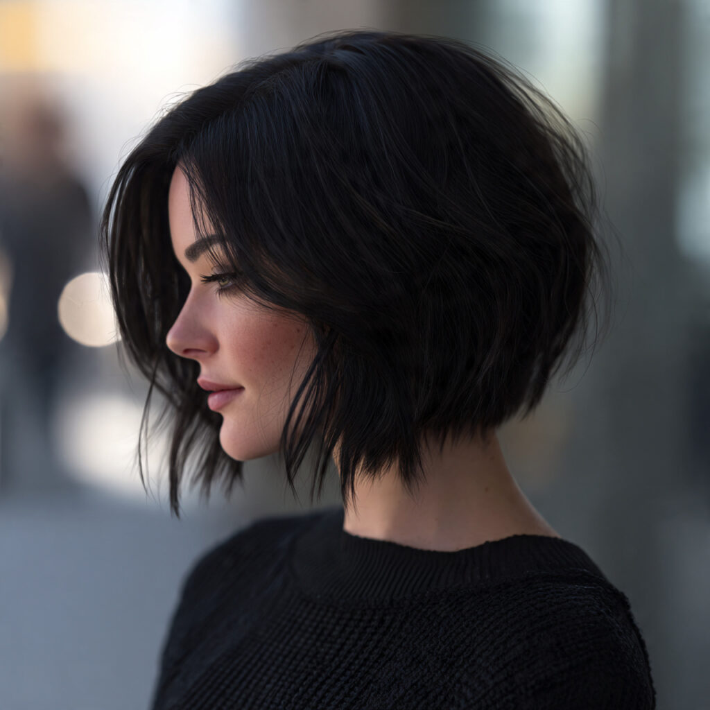 Modern Asymmetrical Bob Hairstyles with Urban Edge