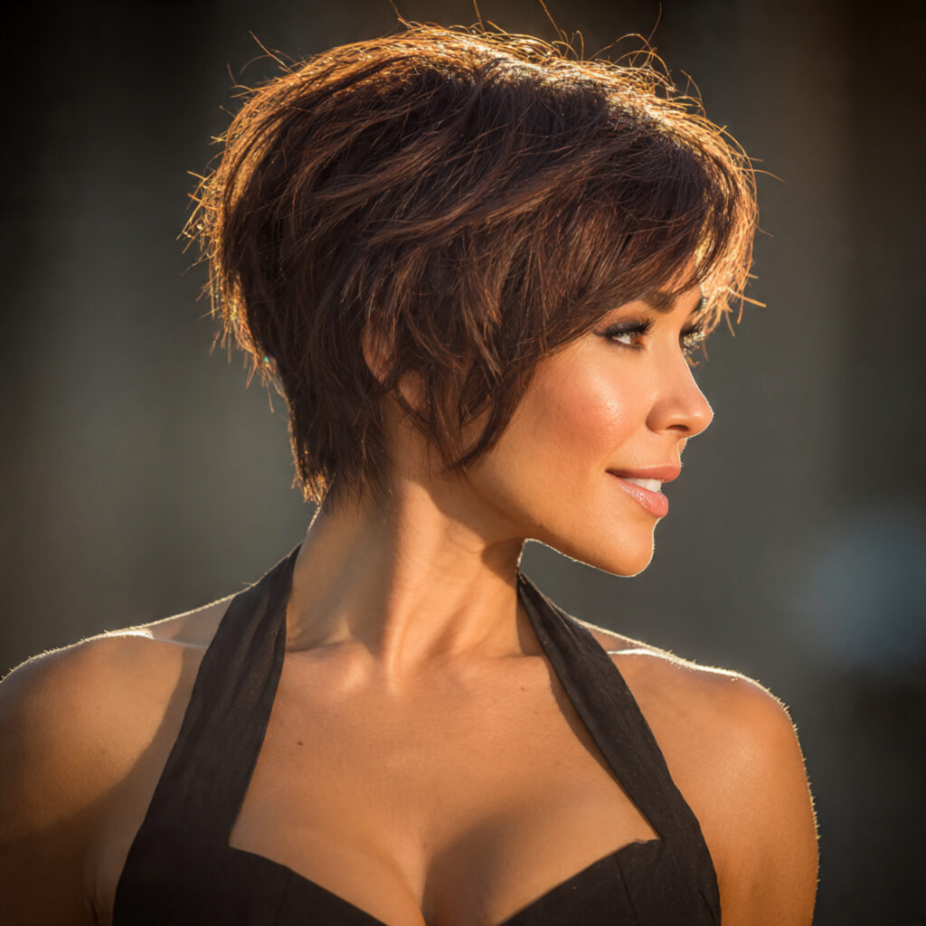 40 Modern Shaggy Pixie Cut Ideas for Low Maintenance Short Hair 24 Thick Hair Control