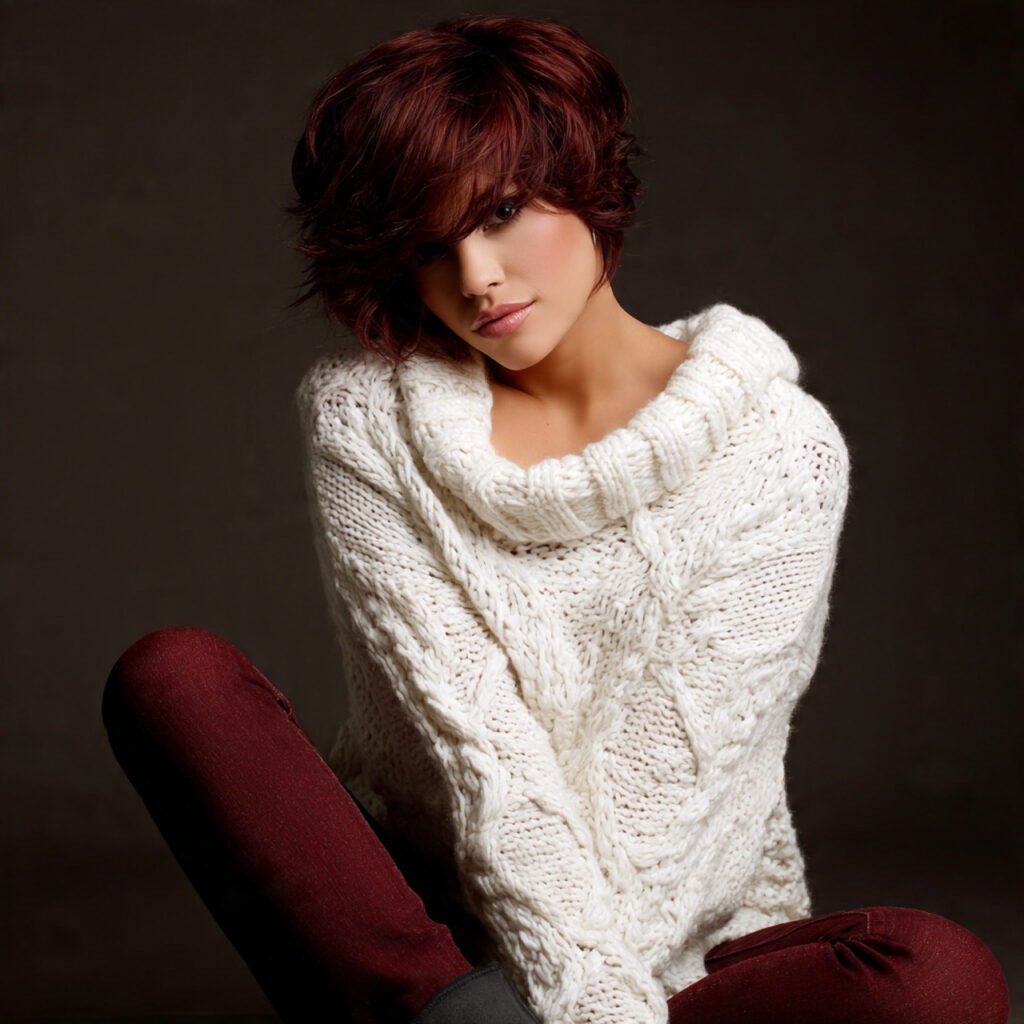 Asymmetrical Pixie Shape