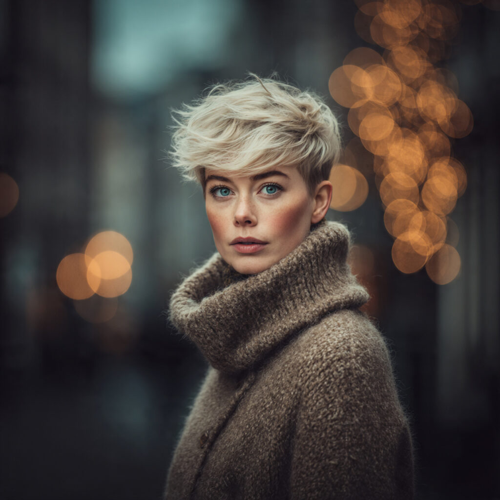 Choppy Textured Pixie