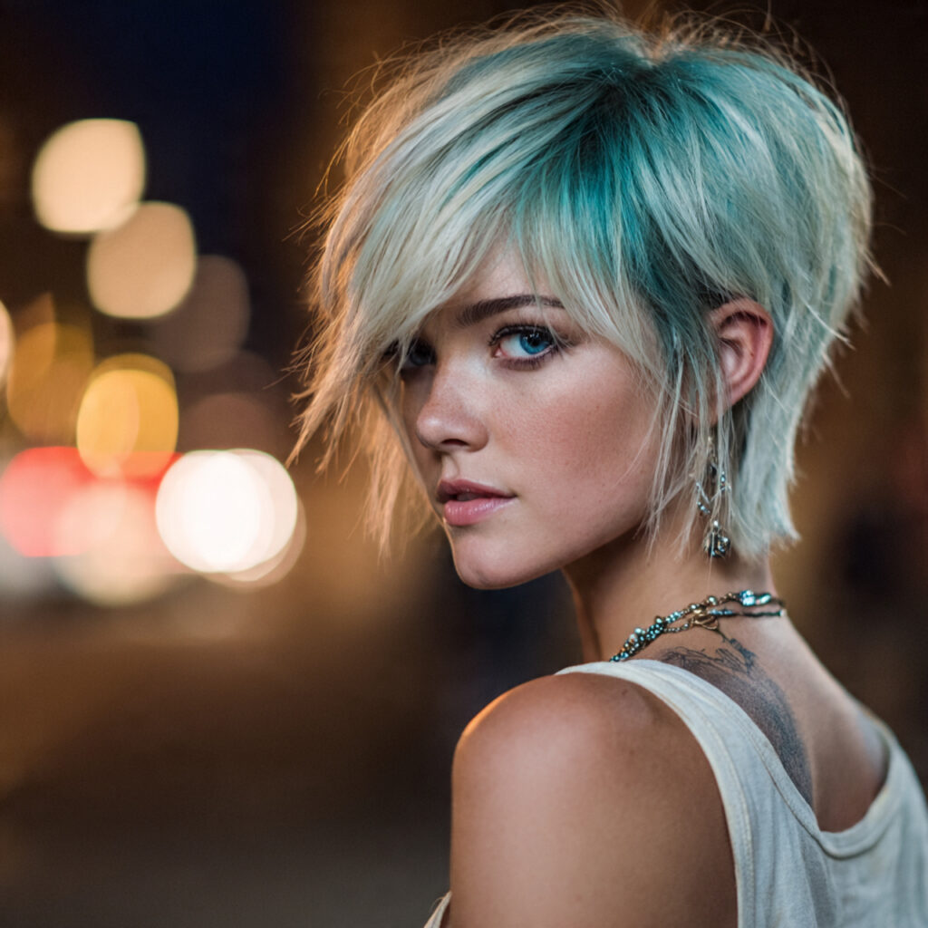 Pixie with Highlight Blend