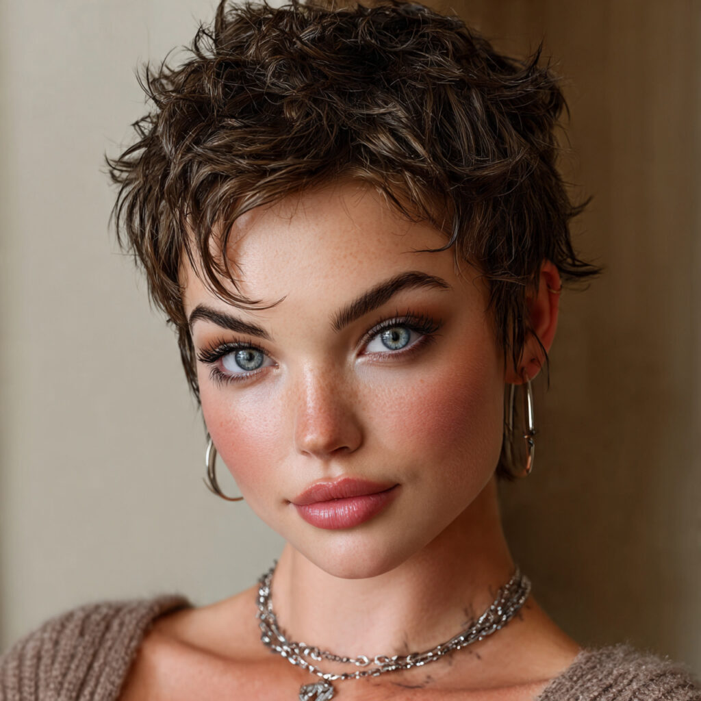 Pixie with Micro Bangs