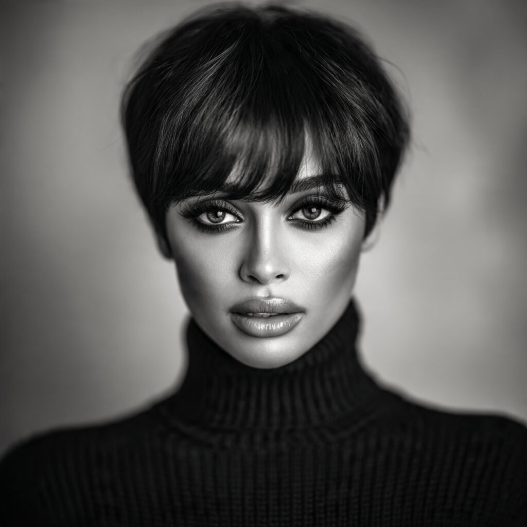 Short Polished Pixie