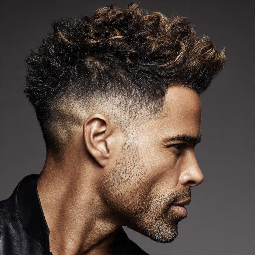 High Drop Fade Haircut Ideas