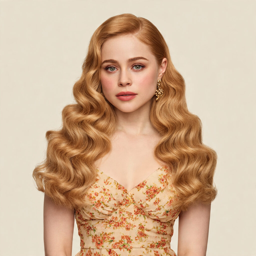 Timeless Strawberry Blonde Color Idea