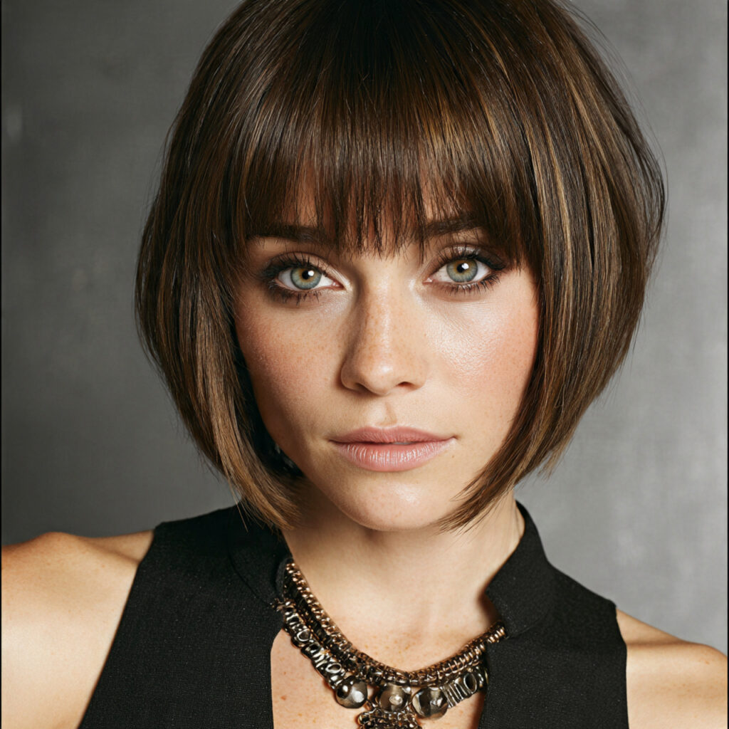 Dramatic Angle A-Line Bob Idea