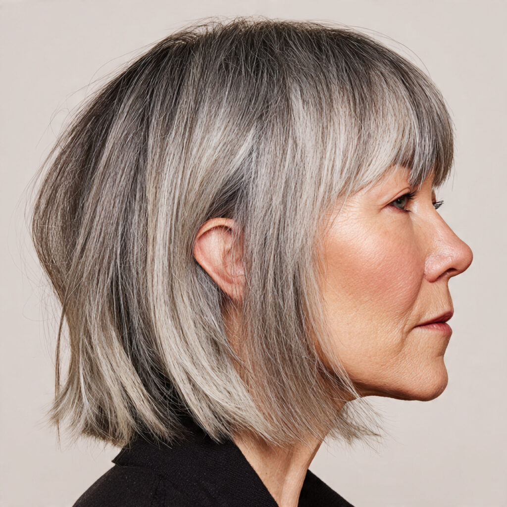 Angled Bob Ideas for Thick Hair Definition