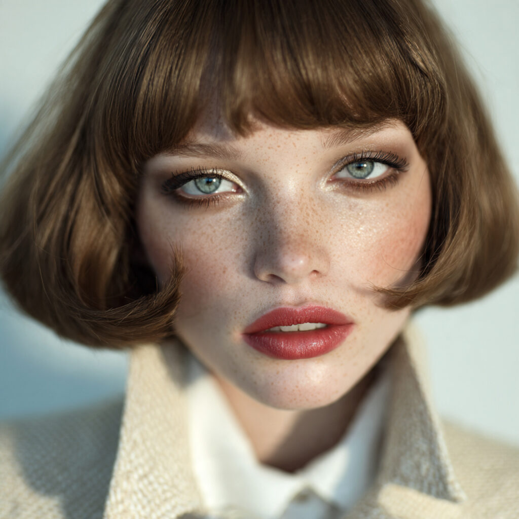 Short and Sharp A-Line Bob Idea