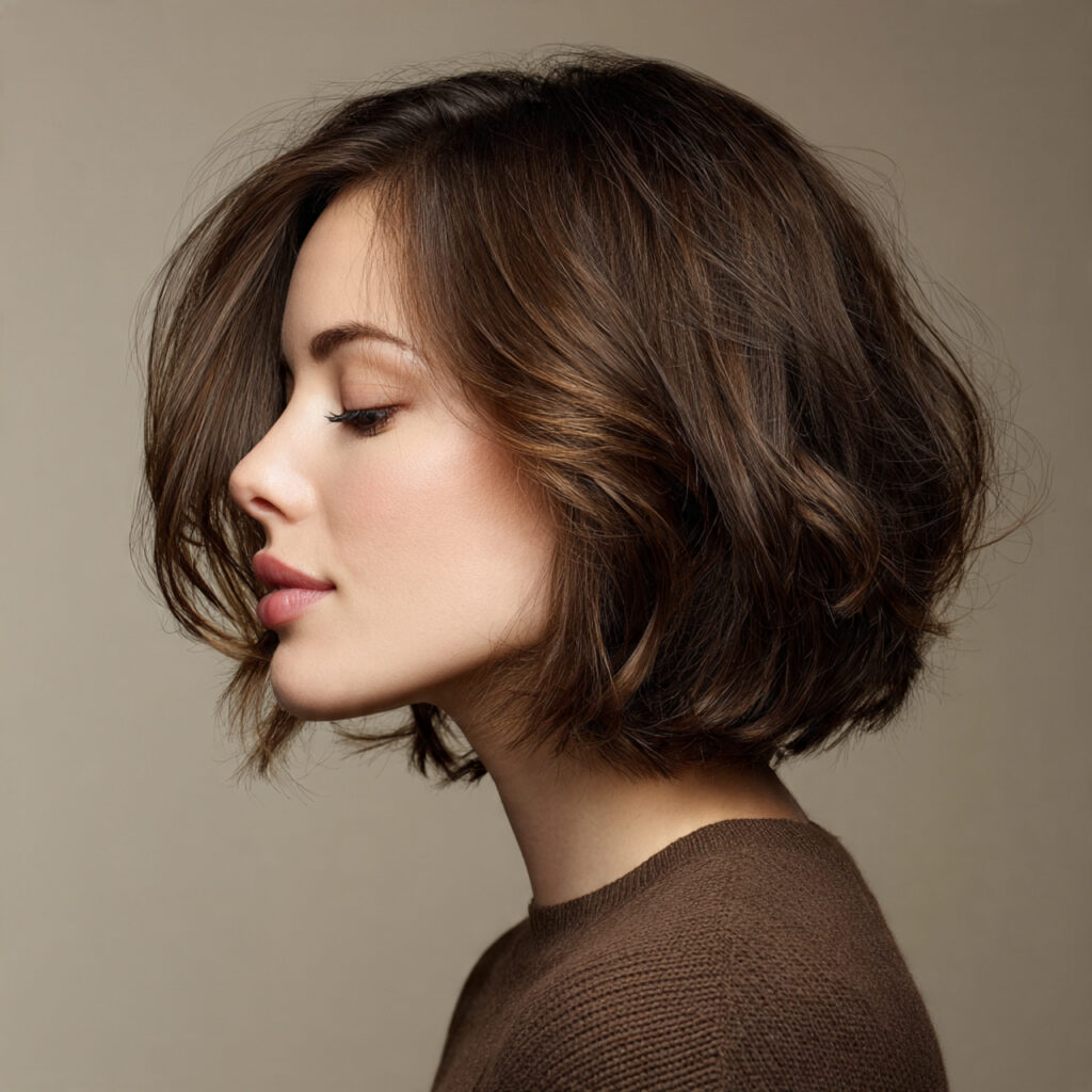 Soft Layered Bouncy Bob Idea