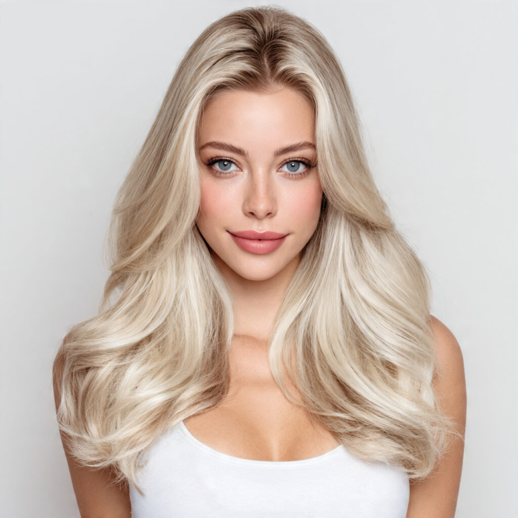 Blonde Hair Color Ideas with Soft Ombre Effect