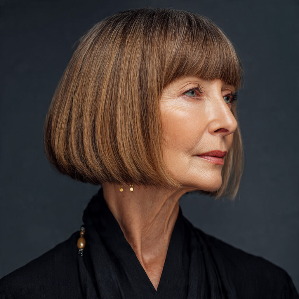 Stylish Everyday Bob Ideas for Mature Women