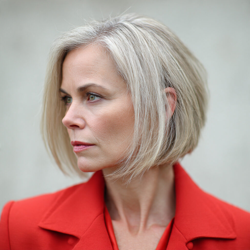 high resolution portrait of a woman over 40