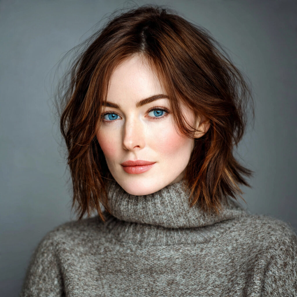 Blunt Bob Hairstyle Ideas with Face-Framing Pieces