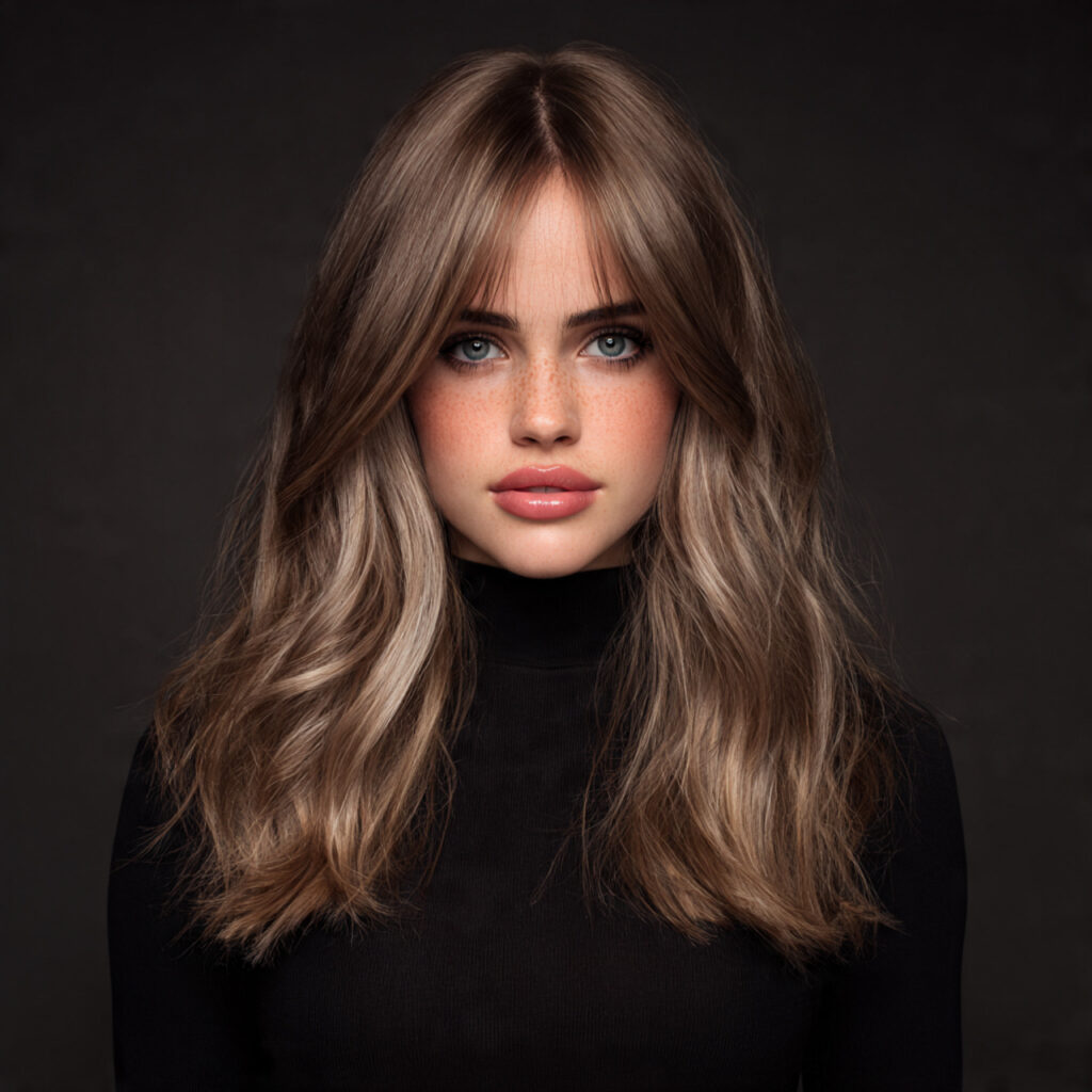 39 Trendy Balayage Hairstyles for Medium Length Hair Ideas 4 Ash Brown Balayage for Medium-Length Hair Ideas