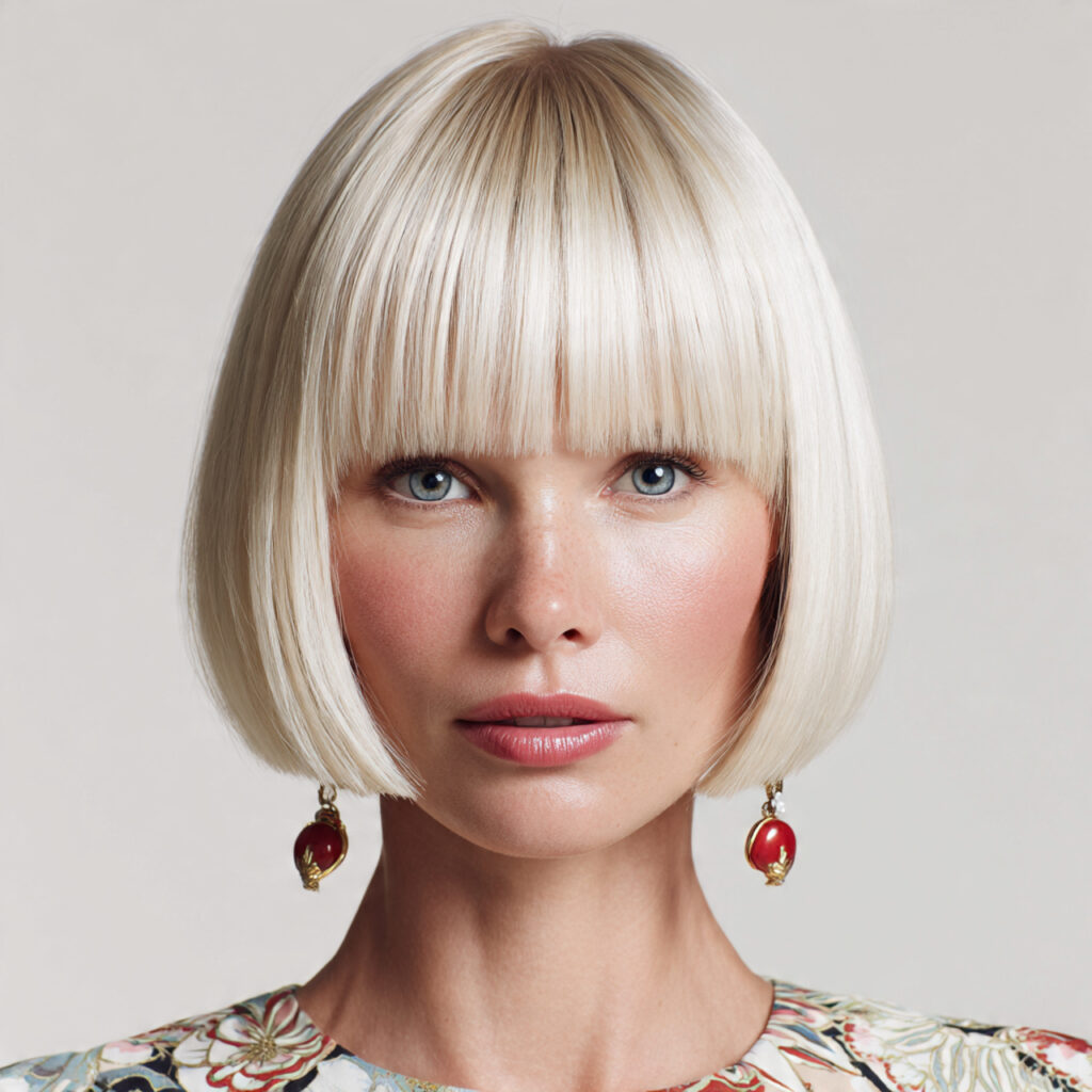 Elegant A-Line Bob Idea