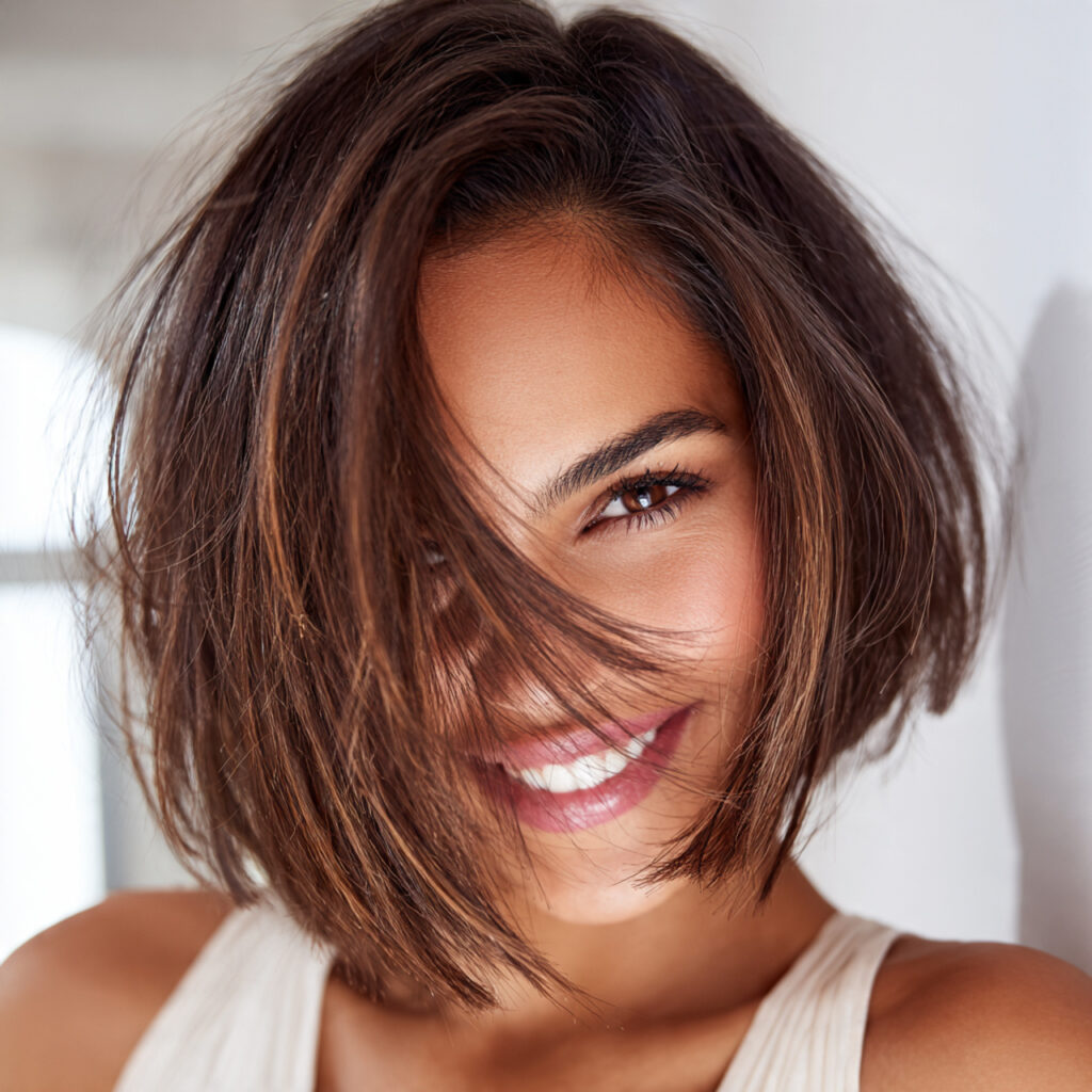 Wispy A-Line Bob Idea