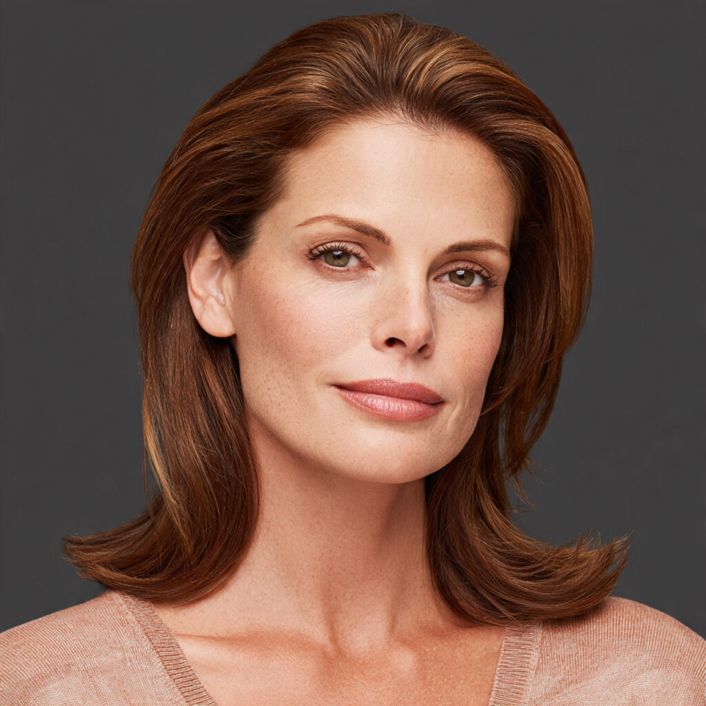 high resolution salon image of a woman over